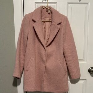 Forever 21 Soft Pink Teddy Jacket